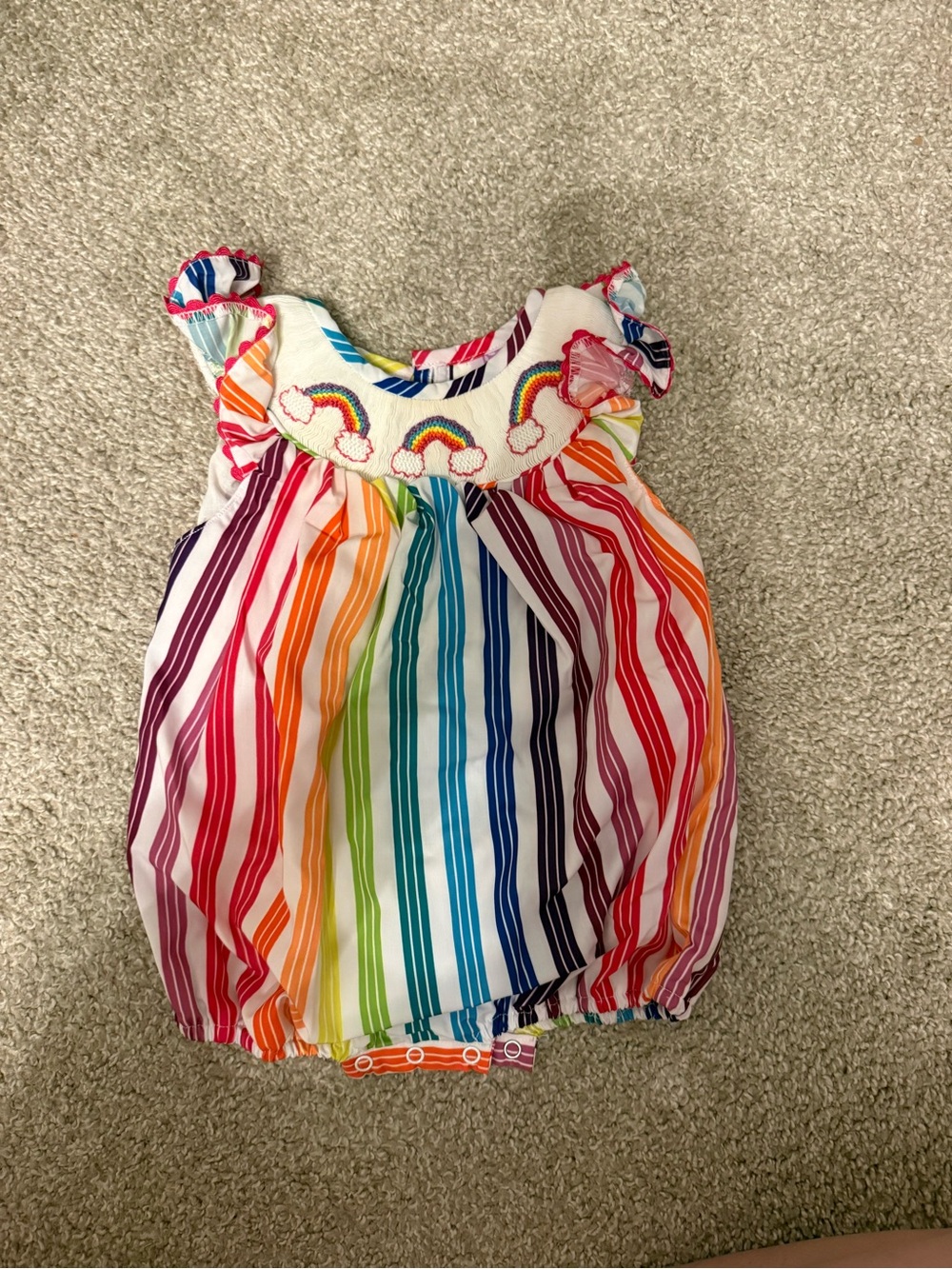 Rainbow Smock Poppy Kids 6 month
